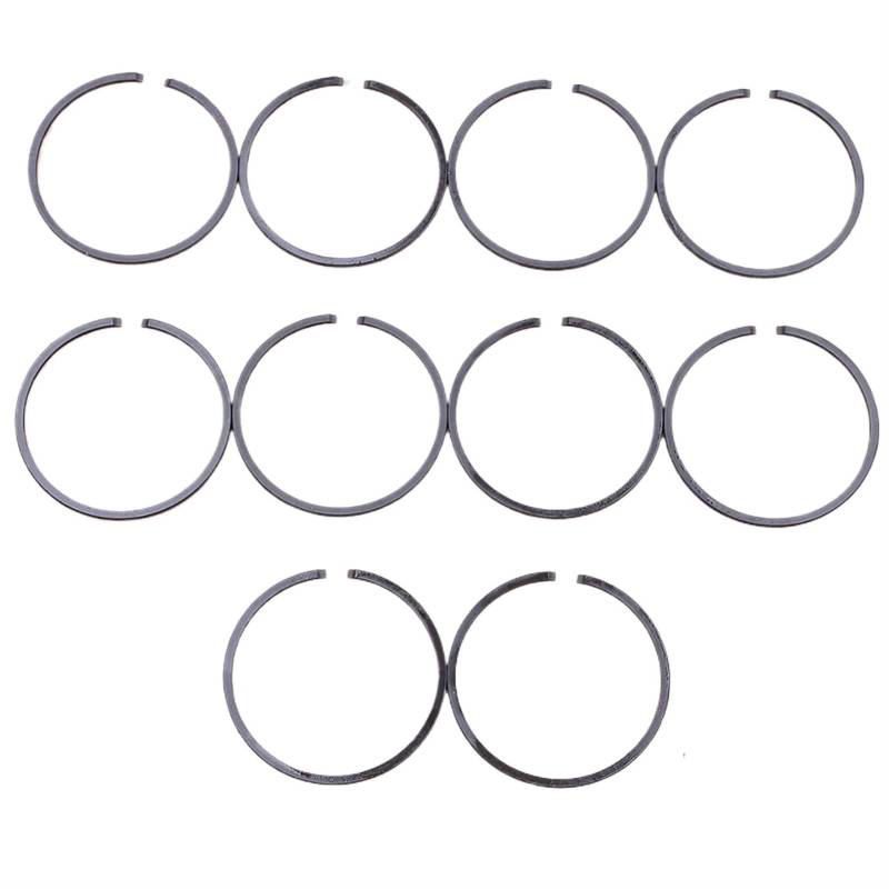 MKVAXR 10-teiliges Kolbenring-Set, for Trimmer-Freischneider 35 mm x 1,2 mm, Ersatz-Ersatzteile for Kettensägen Kolbenring Für Kettensägenmotor von MKVAXR