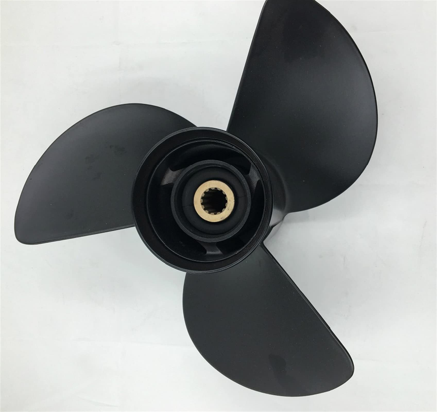 MKVAXR 11 1/8x14, for Nissan, Propeller 25 PS 60 PS 13-Zahn-Spline-Außenbord-Aluminiumpropeller Marinepropeller Außenbordmotorpropeller von MKVAXR