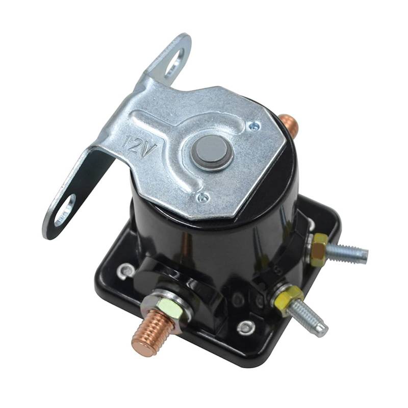 MKVAXR 12 V, for Ford, Hot Rod Anlasserrelais Magnetspule Heavy Duty SW3 12 Volt B6AZ-11450-A SW3 B-6A-11450A C6AF C7AF C9AF SS588 F496 Motorrad-Startsystem-Relais von MKVAXR