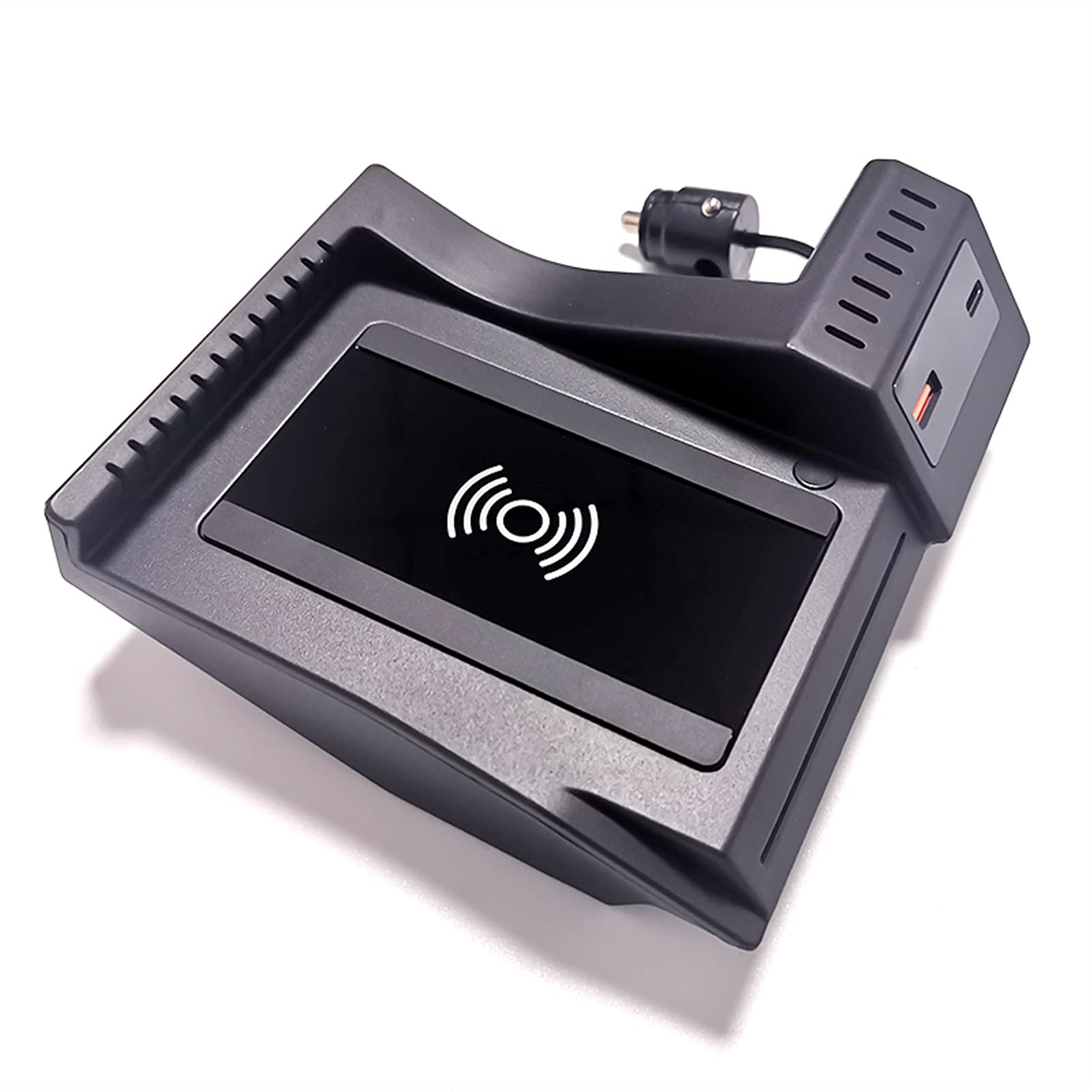 MKVAXR 15W Auto QI Wireless Charging Phone Charger Schnellladehülle, for Mercedes-Benz, for W205 AMG C43 C63 GLC43 GLC63 X253 Drahtloses Auto-Ladepad(for GLC) von MKVAXR