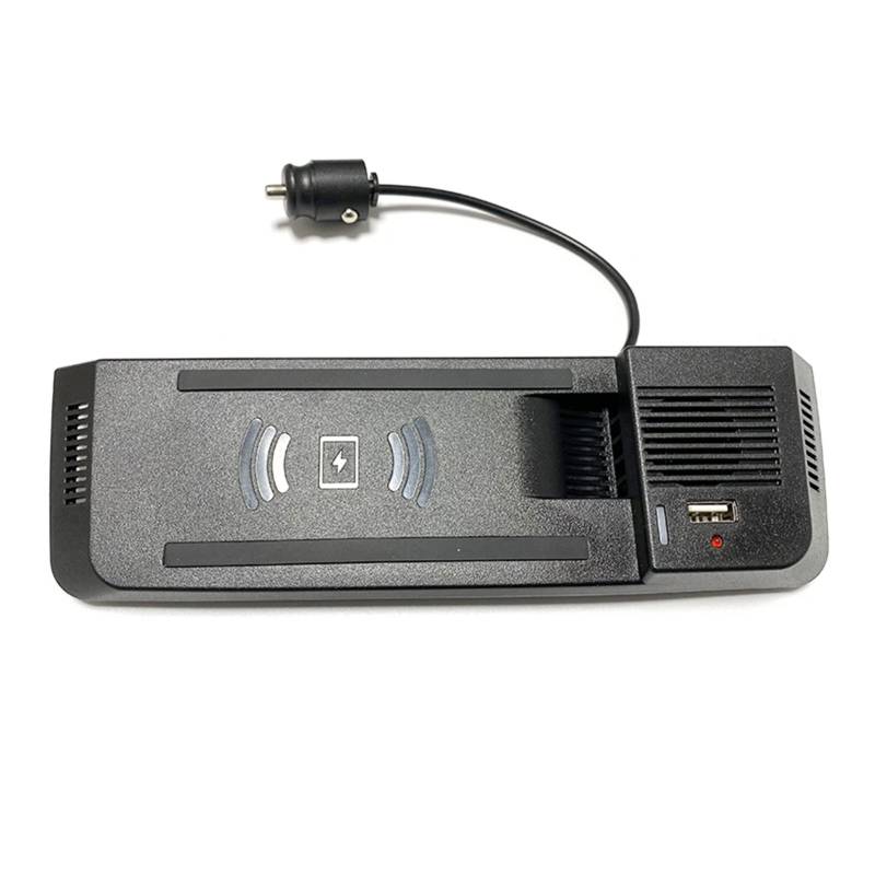 MKVAXR 15W Auto QI Wireless Ladegerät Schnellladeplatte Telefonladegerät Ladehalter, for, A4 B8 A4 A5 S5 RS5 Q5 SQ5 Drahtloses Auto-Ladepad(for A4 2008-2016) von MKVAXR