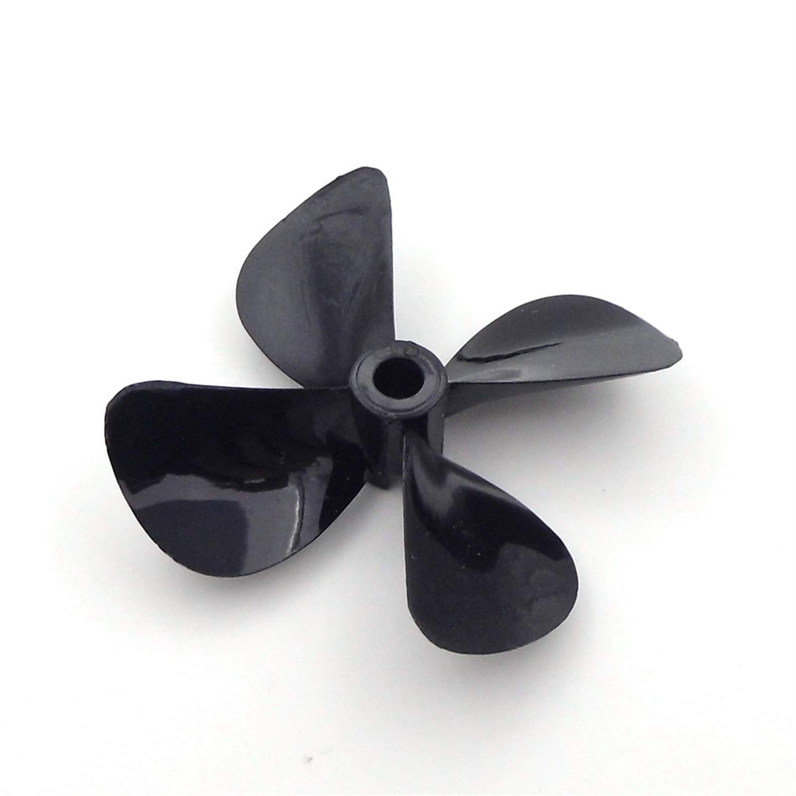 MKVAXR 1PC Modell Boot Propeller 60mm 70mm 5mm Welle PC 4-Blades CW CCW Prop RC Boot Köder Schlepper Holz Marine Boot ROV Unterwasser Roboter Außenbordmotorpropeller(1PC D60mm Left Hand) von MKVAXR