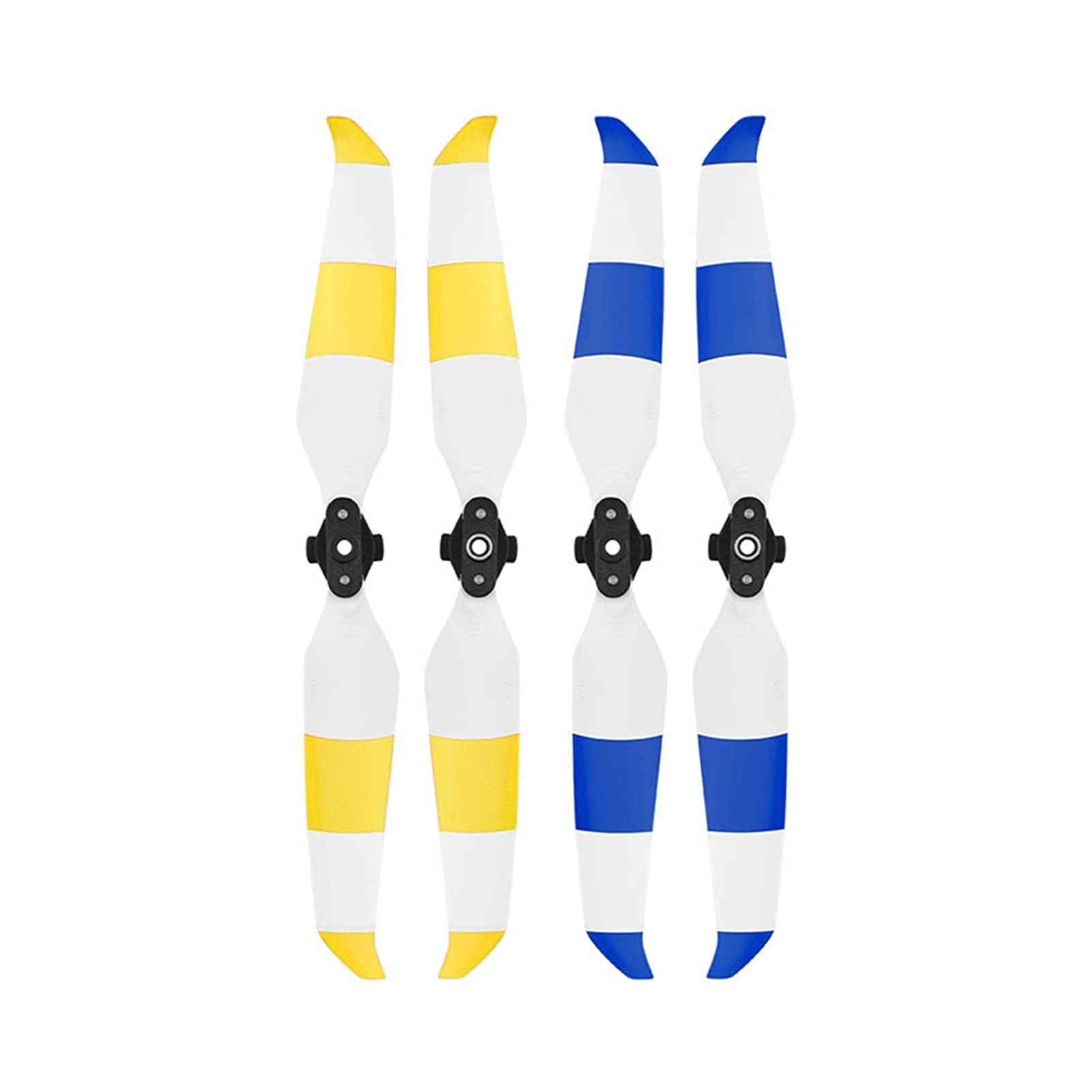 MKVAXR 2 Paar 7238F Propeller Drohnenpropeller Faltbare Schnellverschluss-Propellerblätter Zubehör, for DJI, for Mavic Air 2S Ersatzklingenteile(Yellow add Blue) von MKVAXR