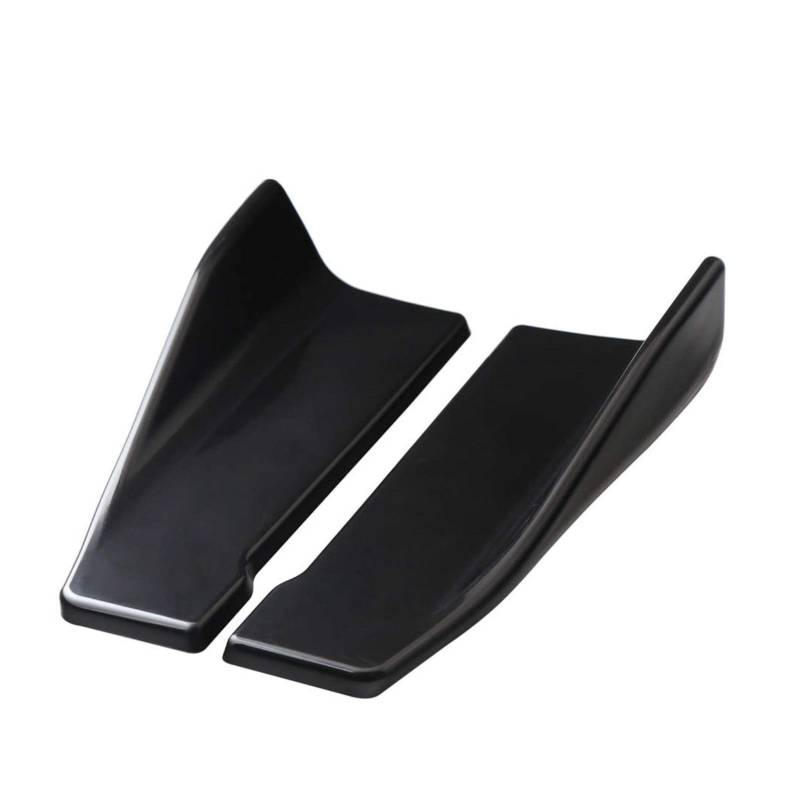 MKVAXR 2 STÜCKE Universal Auto Stoßstange Spoiler Hinten Lippe Winkel Splitter Winglet Flügel Auto Anti-crash Modifizierte Auto Karosserie Seitenschweller Oc11 Stoßstangenlippenabweiser(35cm bright bl von MKVAXR