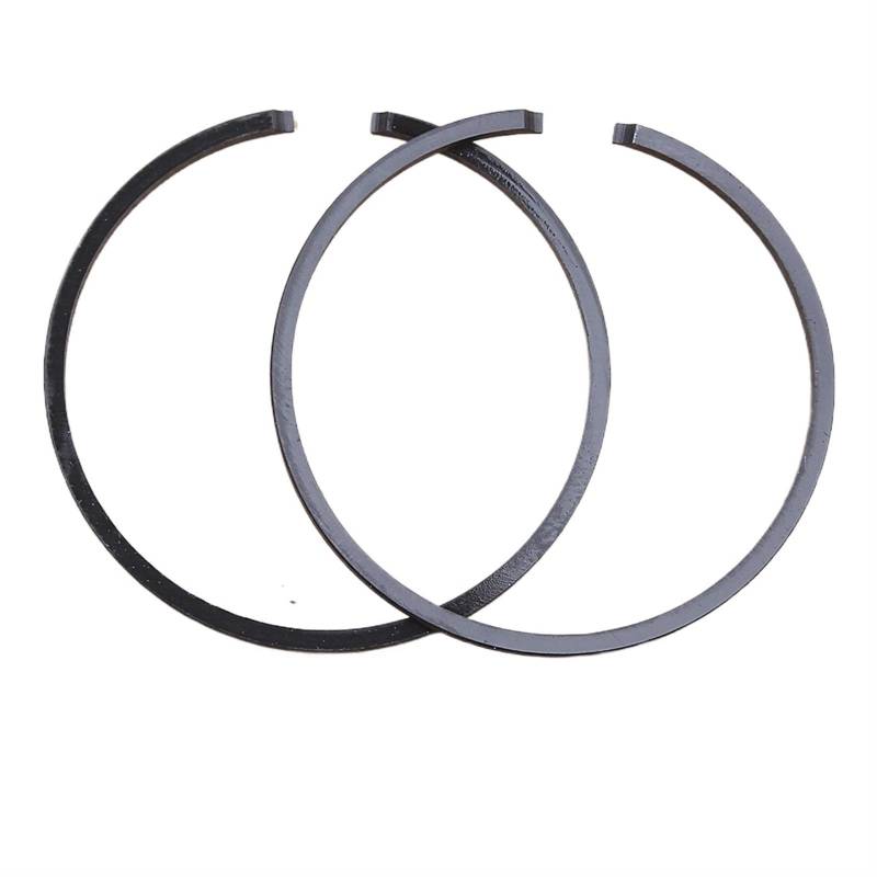 MKVAXR 2 Stück 34 mm * 1,2 mm Rasentrimmer-Kolbenringsatz, for chinesische 1E34F Freischneider CG260 BC260 26CC Trimmerzylinderteile Kolbenring-Ring-Satz(2PCS) von MKVAXR