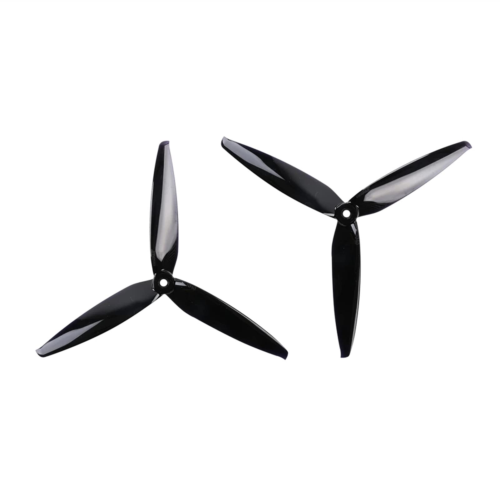 MKVAXR 24 stücke/12 Paar 7 Zoll 3-Blatt Propeller FPV Racing Drone RC Quadcopter Drohnen-Propeller-Set(Black) von MKVAXR