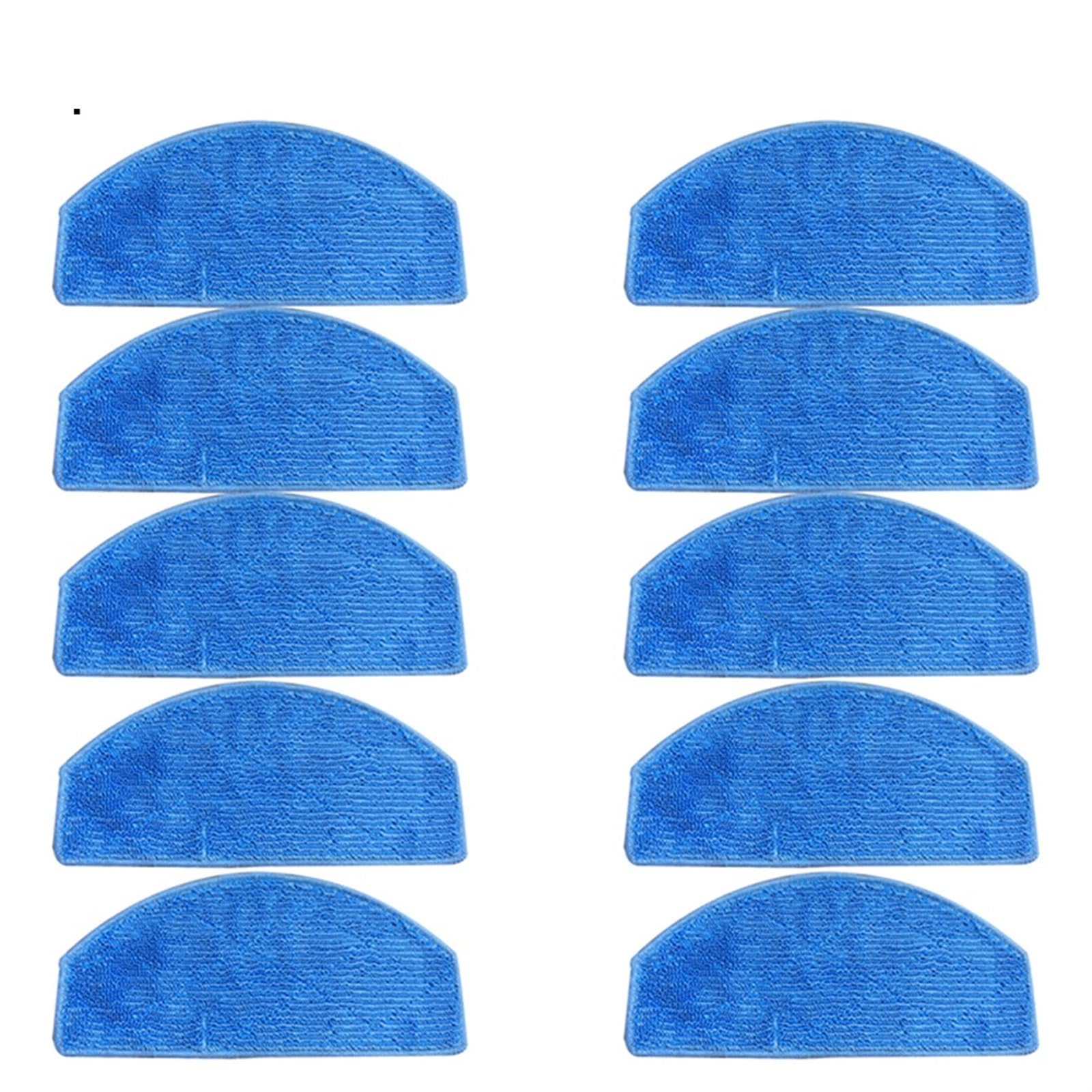 MKVAXR 4/10 Stück Mopp-Tuch-Pads, Teil, for Tikom, for G8000 Pro/Honiture G20 Staubsauger, trockene und nasse Nutzung, Mopp-Tücher, Pad, Bodenreinigung Wischpads(10pcs) von MKVAXR