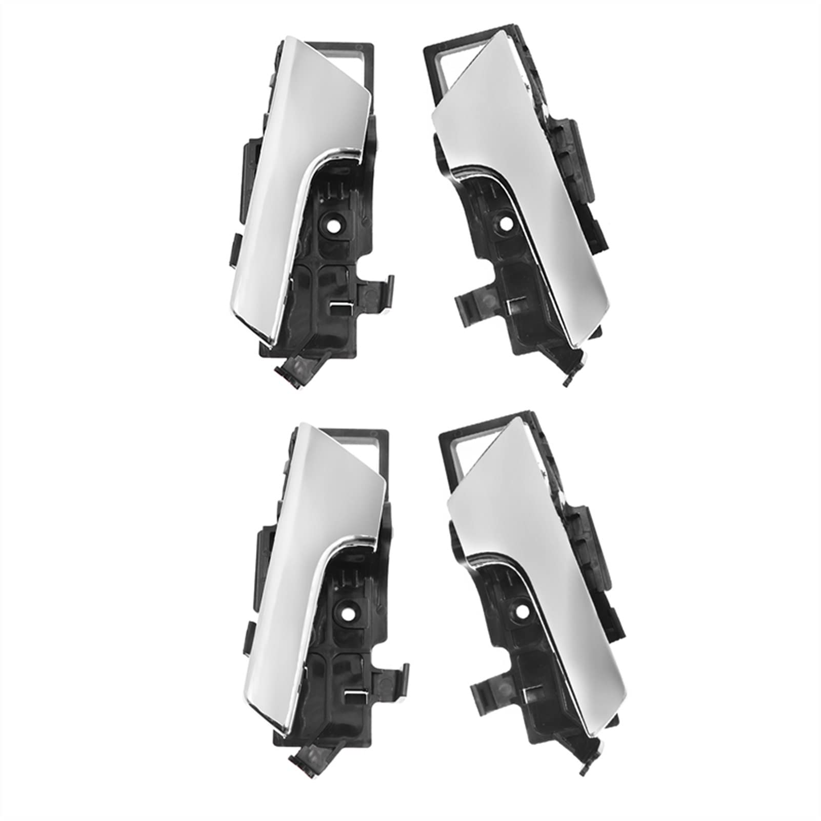 MKVAXR 4/2/1 Stück Auto-Innentürgriff, for Chevrolet, Aveo 2007 2008 2009 2010 2011 Aveo5 Pontiac G3 96462710 Auto-Styling Auto-Innentürgriffe(4pcs one Set) von MKVAXR