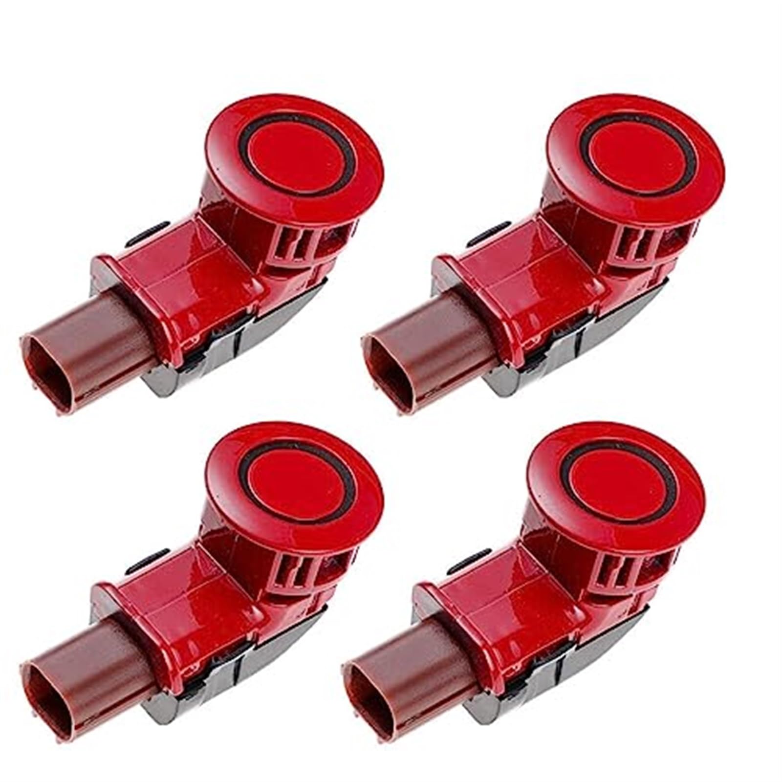 MKVAXR 4 STÜCKE Parksensor, for Odyssey 2005-2009, CRV 2004-2010 2011 2012 2013 39680SHJA61 PDC-Sensor Einparkhilfesensor(Red) von MKVAXR