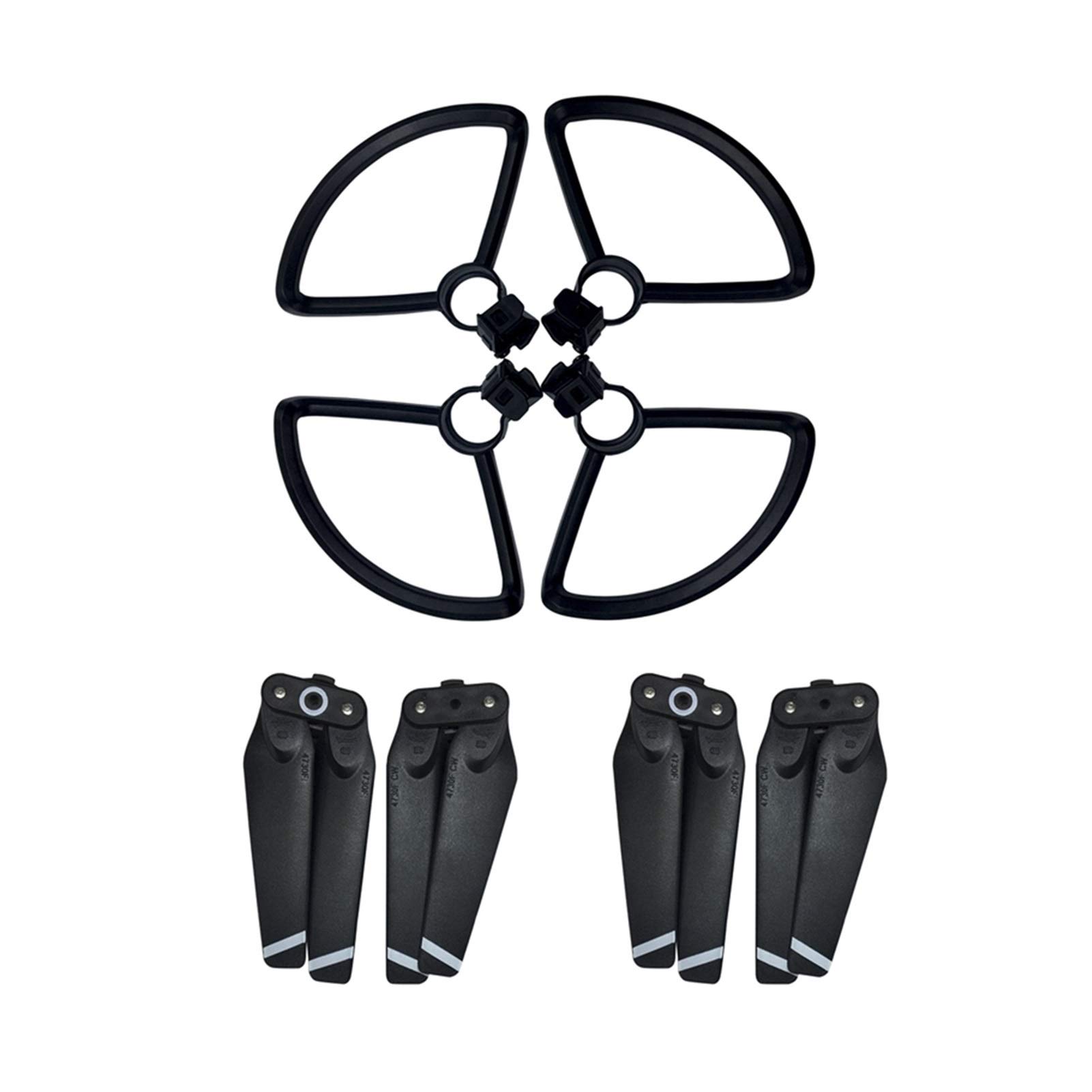 MKVAXR 4-teiliger Propeller- und Requisitenschutz, for DJI, Spark Drone, Schnellverschluss, Klingenstoßstange, Schutzteile, Ersatzkits, Flügel Ersatzklingenteile(White) von MKVAXR