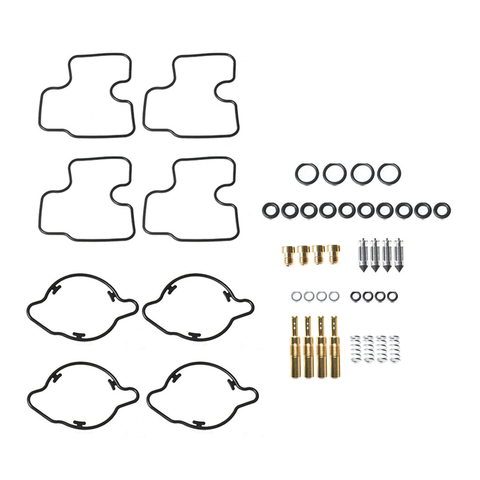 MKVAXR 4-teiliges Vergaser-Reparaturset for CBR900RR SC33 BJ 1996-1999 Vergaser-Dichtungssatz von MKVAXR