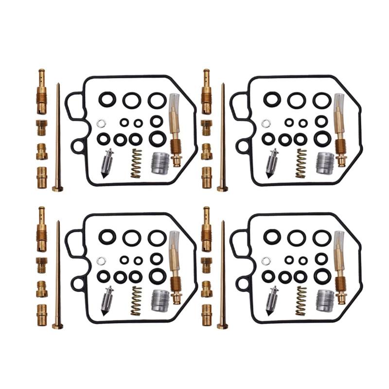 MKVAXR 4 x Vergaser-Reparatur-Set for CB750K, 79–82, CB 750K Vergaser-Dichtungssatz von MKVAXR