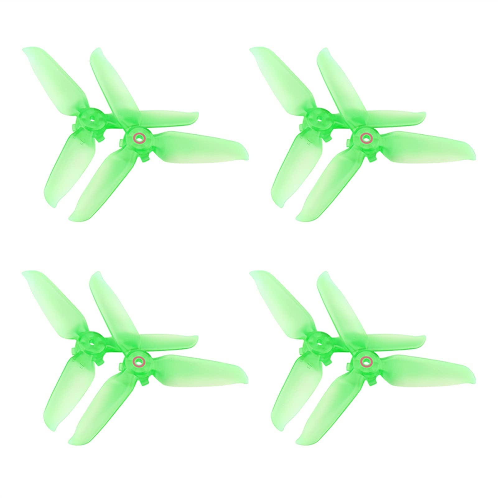 MKVAXR 5328S Farbpropeller Propeller Paddelblätter Ersatzflügellüfter Ersatzteil Drohnenzubehör, for DJI, FPV Combo Ersatzklingenteile(Green 4 Pair) von MKVAXR