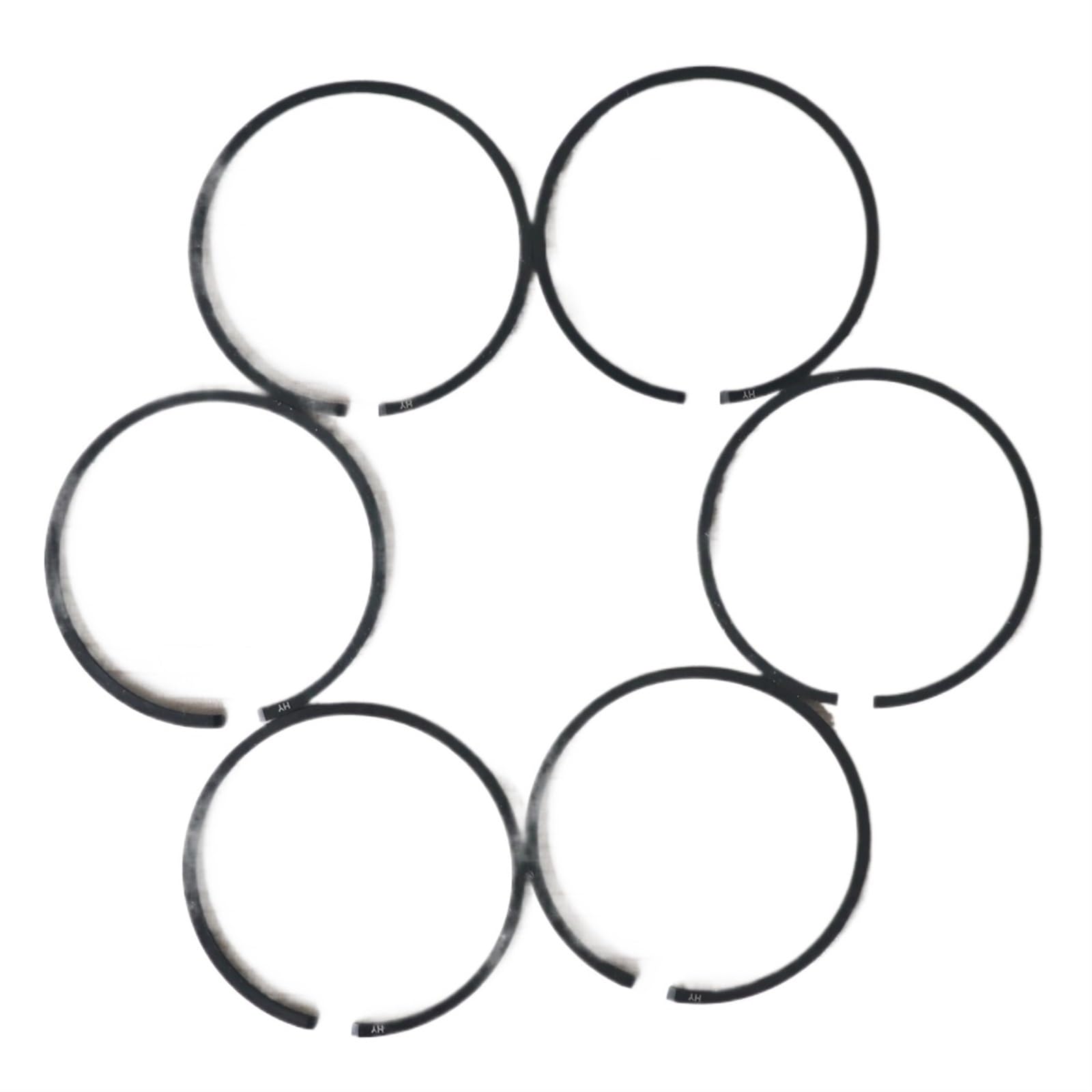 MKVAXR 6PCS Pinsel Cutter Kolben Ring 36mm * 1,5mm for CG360 BC360 33CC Zylinder Kolben Teile Ersatz Kolbenring-Ring-Satz von MKVAXR