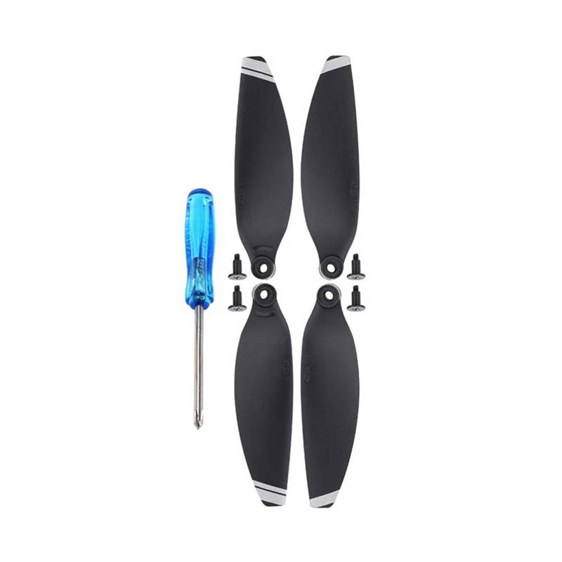 MKVAXR 8 STÜCKE Ersatzpropeller Drohne Leichtgewicht 4726 Propellerblätter Zubehör Flügelventilatoren Ersatzteile, for DJI, for Mavic, for Mini, Ersatzklingenteile(4pcs Silver) von MKVAXR