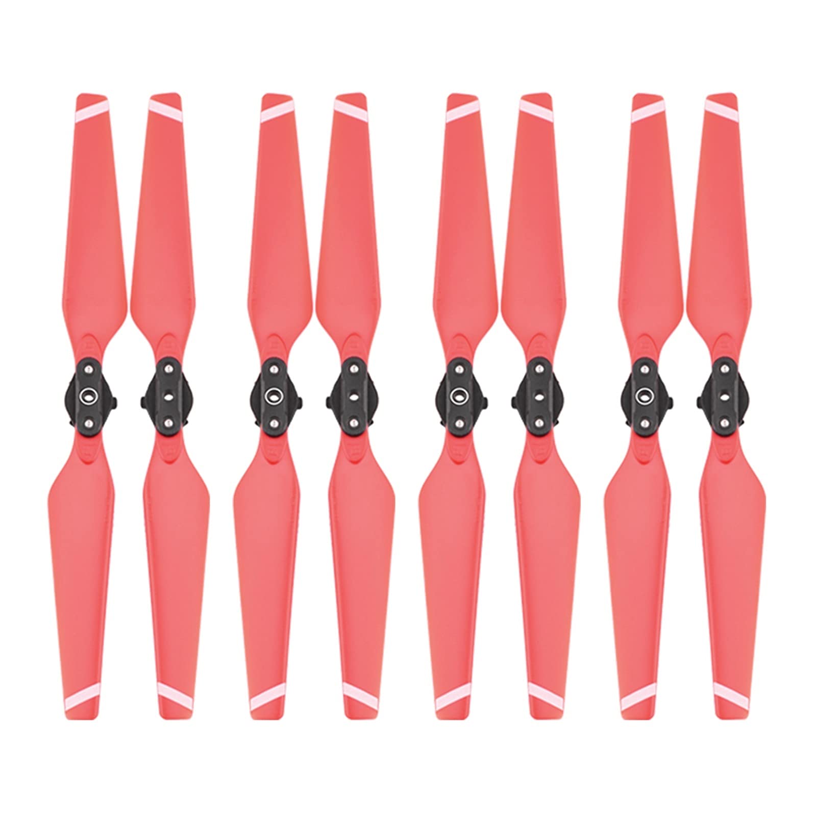 MKVAXR 8 stücke 8330 Propeller Kamera Drone Teile 8330F Quick Release Klinge Folding Prop Drone Teile Weiß/rot/blau, for DJI, for Mavic Pro Ersatzklingenteile(Red) von MKVAXR