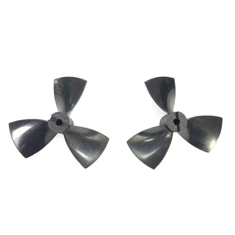 MKVAXR 80 mm Nylon-Dreiblattpropeller, geeignet for RC-Boote, Unterwasserstrahlruder, Unterwasserroboter Blade Marine Propeller von MKVAXR