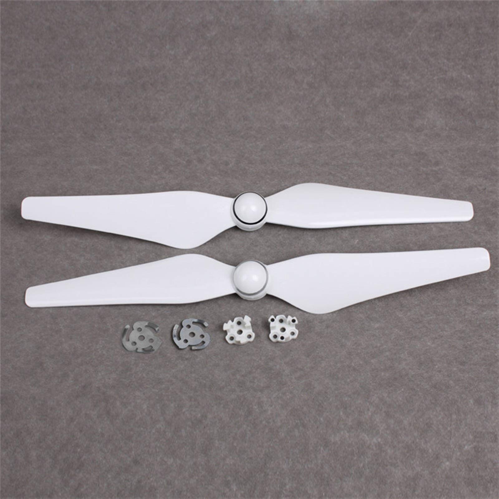 MKVAXR 9450S Schnellverschluss-Propeller CCW CW Prop mit/ohne Basis, for DJI, for Phantom, 4/4 PRO und, for Phantom, 4 PRO+ V2.0 Ersatzklingenteile(2 Pairs with Base) von MKVAXR