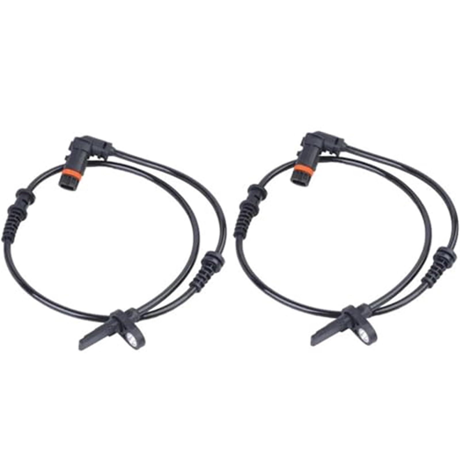 MKVAXR A1695400417 1695400417 Vorne Links/Rechts ABS Rad Geschwindigkeit Sensor, for Benz, A-KLASSE W169 B-KLASSE W245 FL FR ABS-Systemsensor(Black A Pair (FL FR)) von MKVAXR