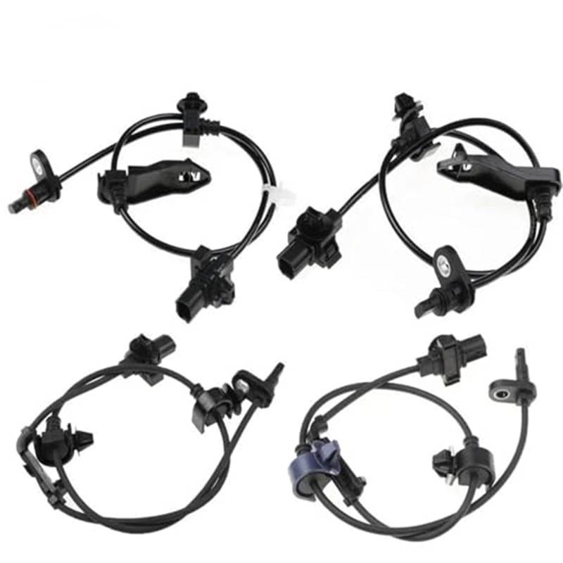 MKVAXR ABS-Sensor vorn hinten Links und rechts, for Civic, 2006-2011 57455-SNA-003 57450-SNA-003 57475-SNA-003 57470-SNA-003 ABS-Systemsensor(Black 4PCS) von MKVAXR