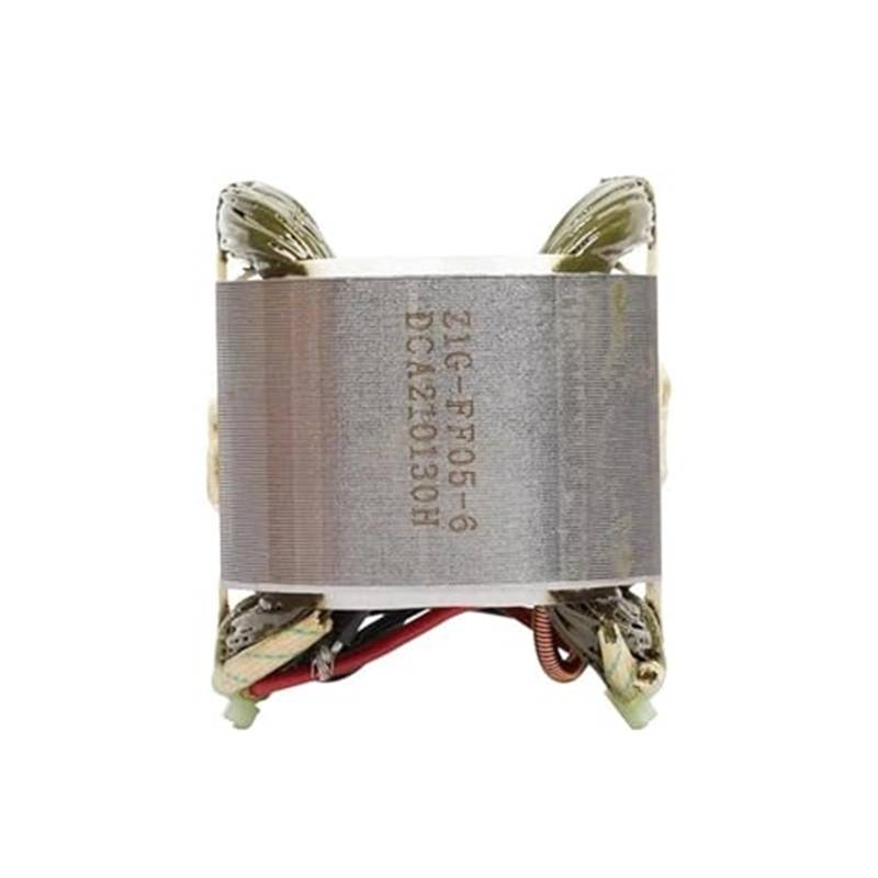 MKVAXR AC220-240V Anker Stator Ersatzteile for Z1G-FF05-6 WZG1050-6 Spitzhacke Rotor Anker Anker Stator Spule Ankerrotor für Gartengeräte(Black Stator) von MKVAXR