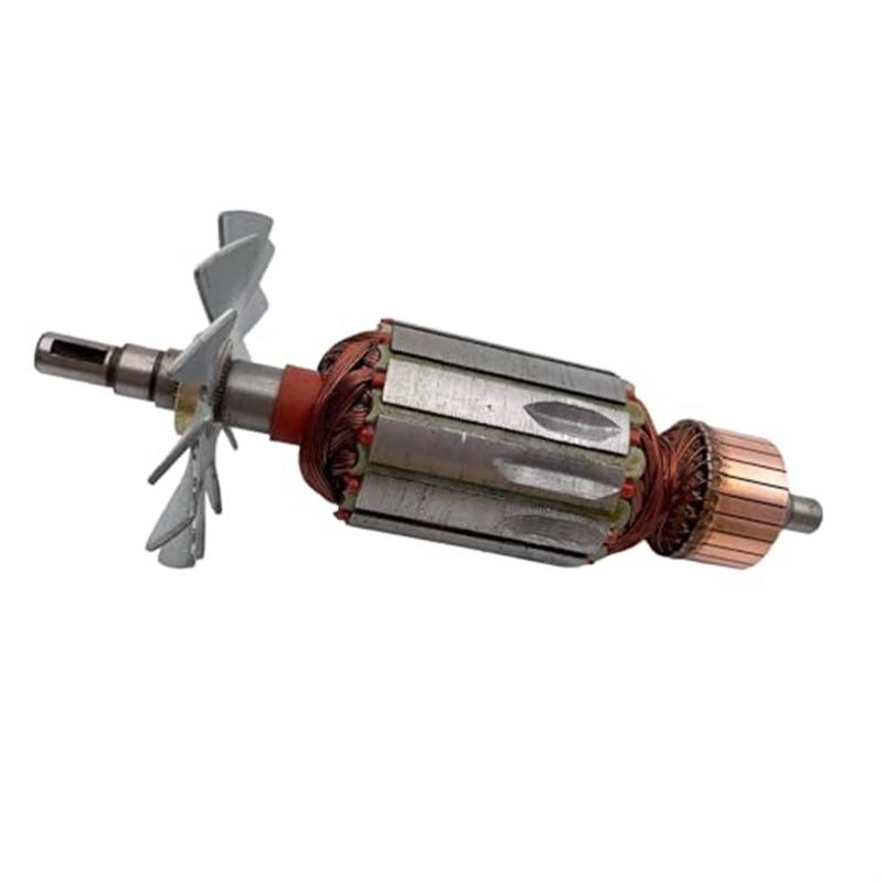 MKVAXR AC220V-240V Anker Rotor Anker Stator Ersatz, for Makita, Winkelschleifer 9005B Ankerrotor für Gartengeräte(Black Armature) von MKVAXR