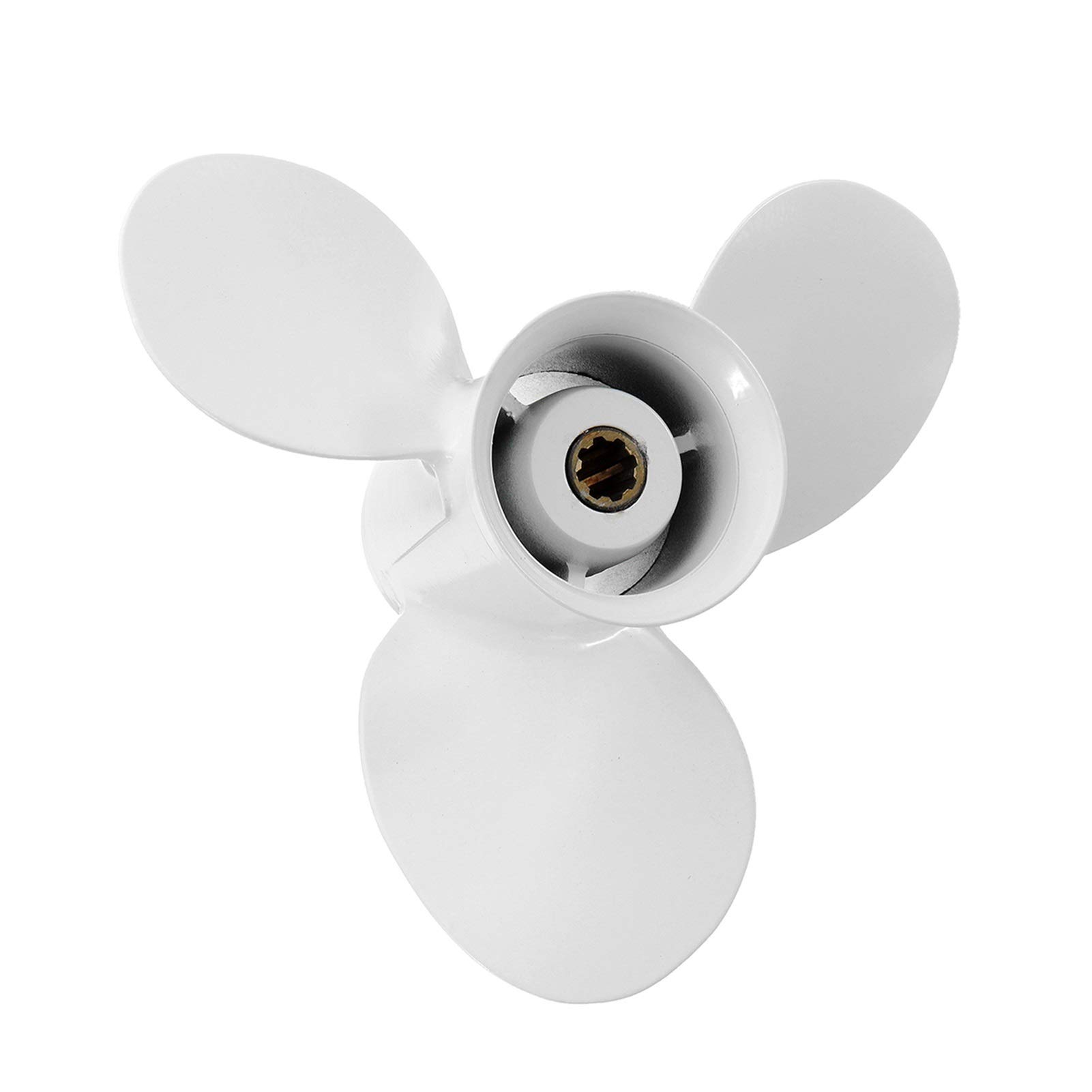 MKVAXR Außenbordpropeller 9 1/4 Blade Marine Propeller von MKVAXR