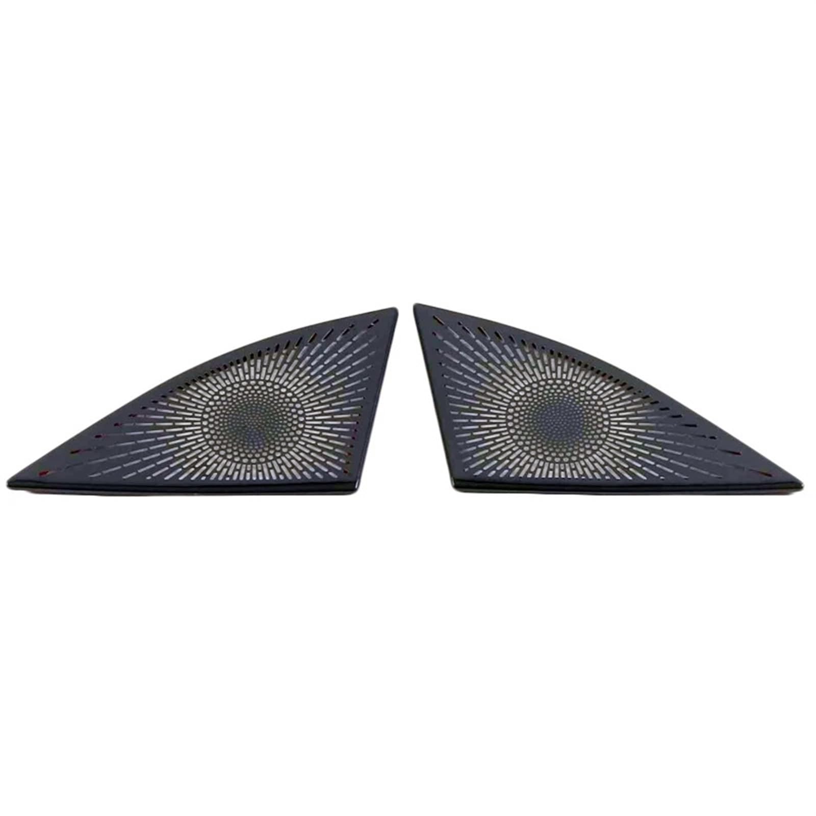 MKVAXR Auto-Audio-Stereo-Lautsprecher, Hochtöner, Lautsprecher, Armaturenbrett, Leseleuchten, A-Säulenabdeckung, for Toyota, Highlander 2021 2022 2023 Lautsprecher-Dekorationsring(Stereo Speaker-01) von MKVAXR