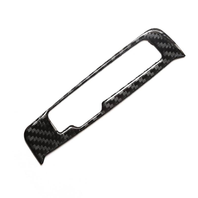 MKVAXR Auto Carbon Fiber Center Control Gangschaltung Panel Schalter Knopf Abdeckung Aufkleber Trim, for, A4 B8 A5 Q5 2009-2013 2014 2015 2016 Fensterheber-Knopfrahmen(13 16 LHD) von MKVAXR