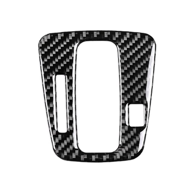 MKVAXR Auto Carbon Fiber Center Control Getriebe Shift Panel Rahmen Abdeckung Aufkleber Trim CRV 2007 2008 2009 2010 2011 Fensterheber-Knopfrahmen(Inner Cover) von MKVAXR