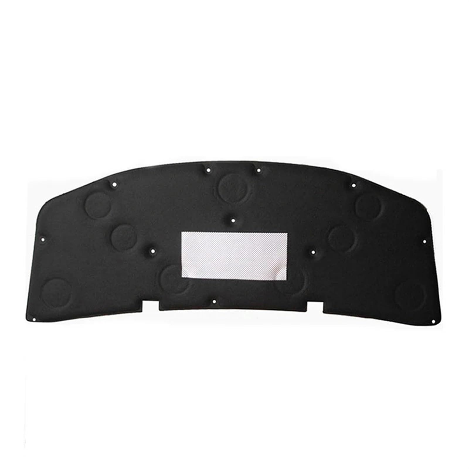 MKVAXR Auto Front Motorhaube Schall Wärmedämmung Wattepad Schalldichte Matte Schaum, for Mercedes Benz, for A-Klasse W177 A200 A180 2019–2021 Baumwolle zur Isolierung von Automotoren(Black) von MKVAXR