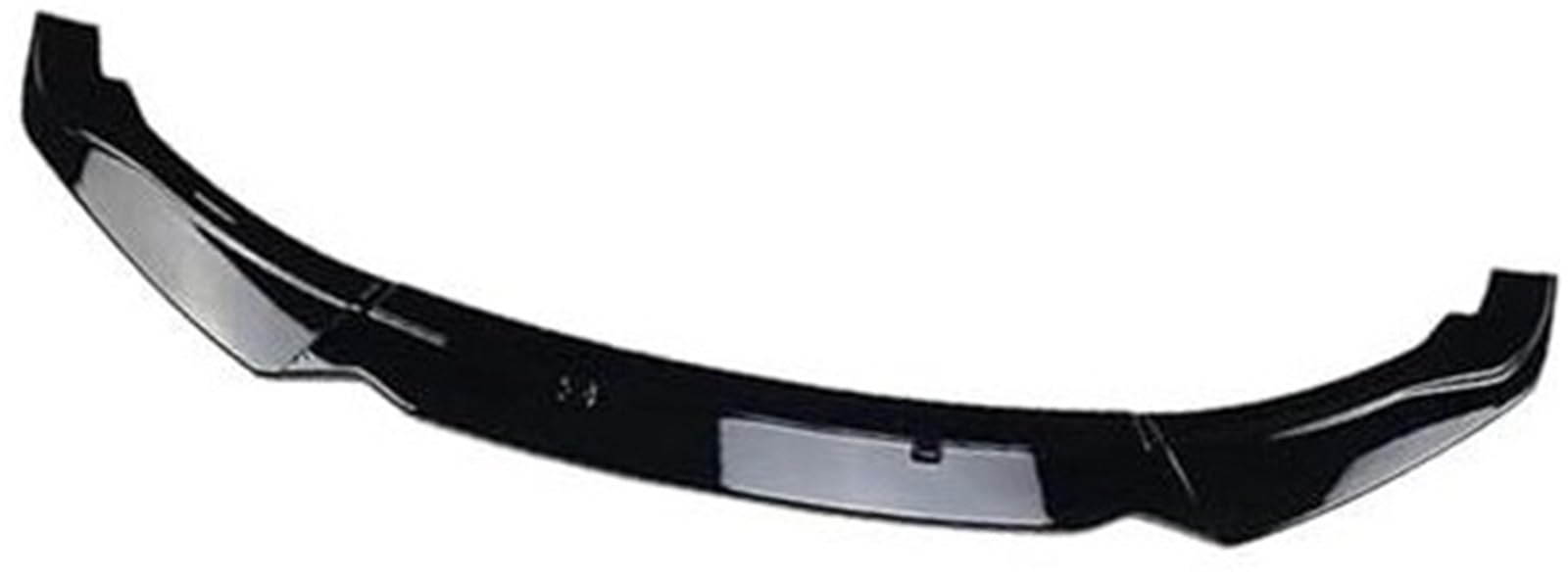 MKVAXR Auto-Frontspoiler, 3 Stück, Auto-Frontstoßstangen-Spoilerlippe, PP-Stoßstangenlippen-Splitter, for, for F20 F21, for 1er 116i, for 118i 120i 2011–2019 Frontspoiler-Kit(Black Gloss Black) von MKVAXR