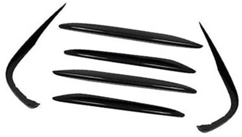 MKVAXR Auto-Frontspoiler, for Mercedes-Benz, for E-Klasse, for W213, 1 Paar Frontstoßstangen-Lippensplitter-Spoiler, Auto-Frontstoßstangen-Lippensplitter-Nebelscheinwerferverkleidung Frontspoiler-Kit( von MKVAXR