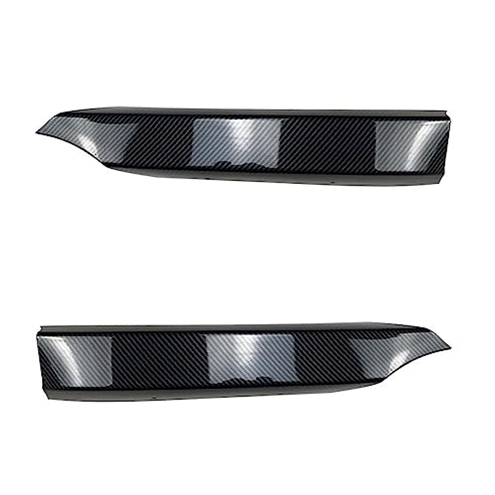 MKVAXR Auto Frontstoßstange Lippenwinkel Diffusor Splitter Spoilerschutz, for, 1er E82 E88 2008 2009 2010 2011 2012 2013 M-Tech Frontspoiler Frontlippensplitter(Black Carbon) von MKVAXR