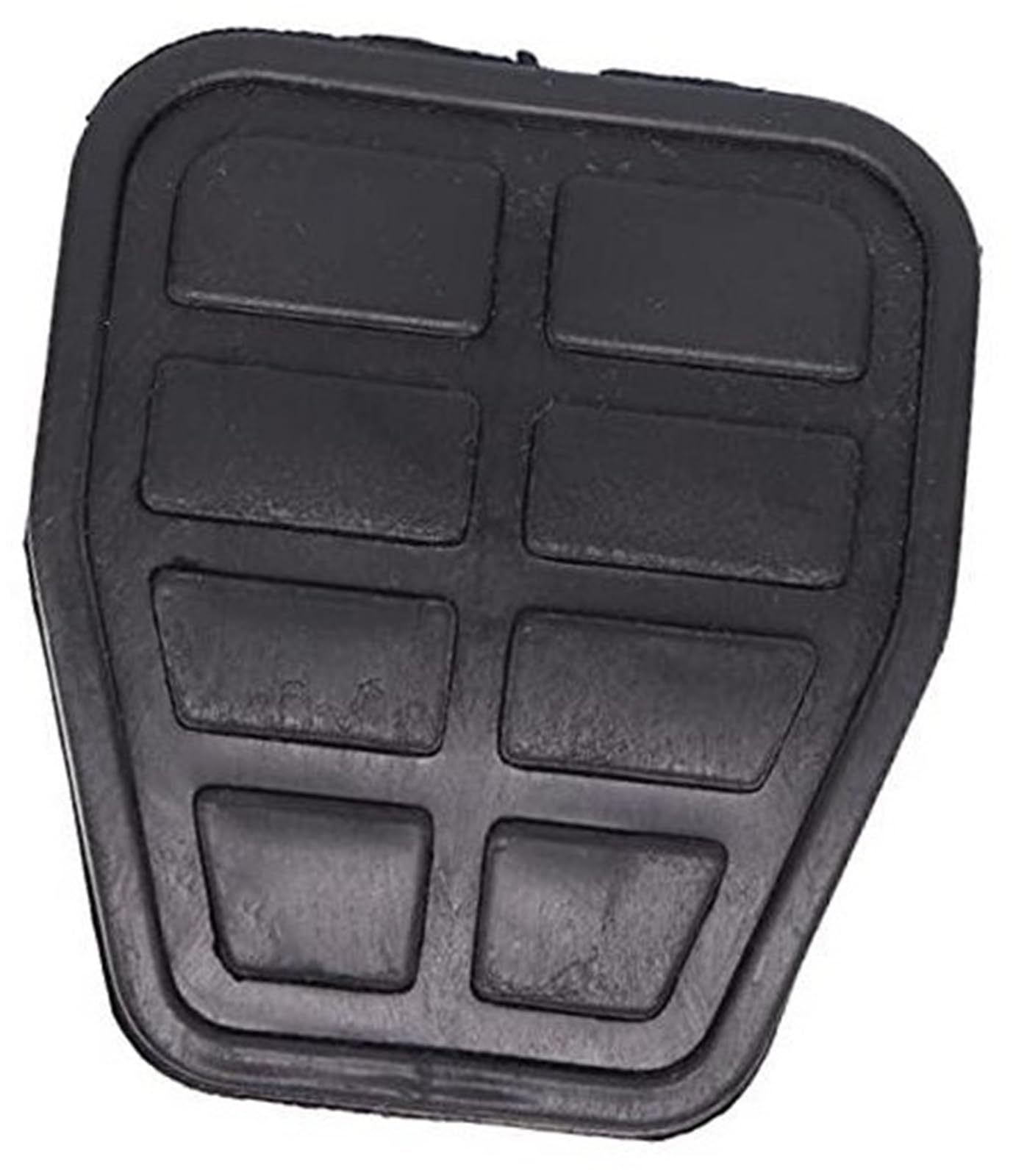 MKVAXR Auto-Gummi-Bremsen-Kupplungs-Fußpedal-Pad-Abdeckung, for Ford Transit MK6 Tourneo 2000–2006 Ersatzabdeckung für Autopedale(Black 1Pc) von MKVAXR