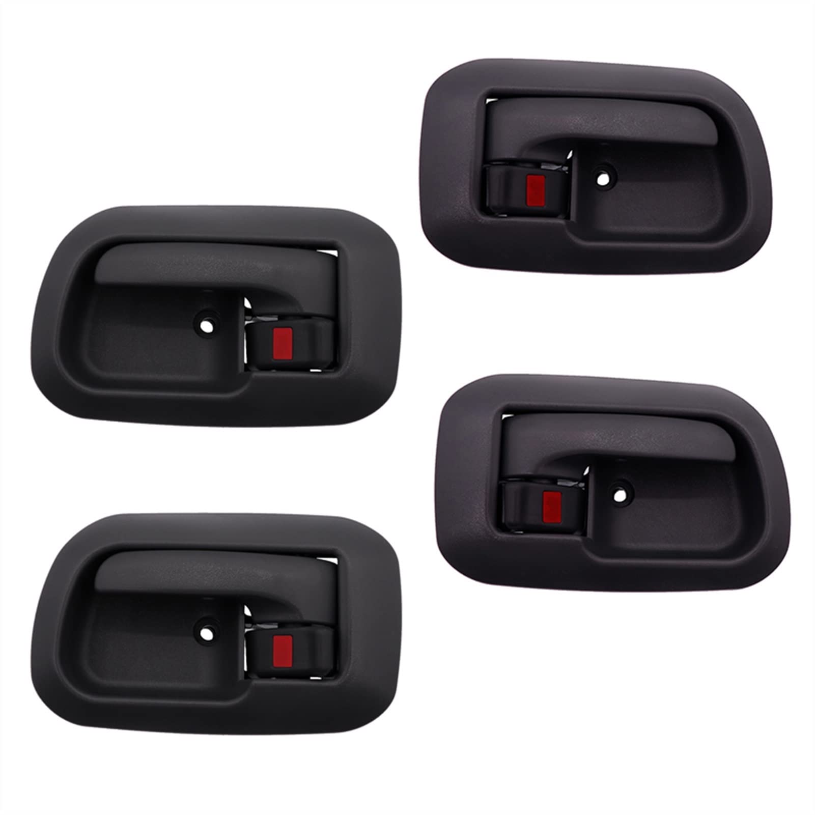 MKVAXR Auto-Innenraum Links Rechts Türgriffe Ersatz, for Toyota, Sienna 1998-2003 69205AA010 69206AA010 Auto-Innentürgriffe(4PCS one Set) von MKVAXR