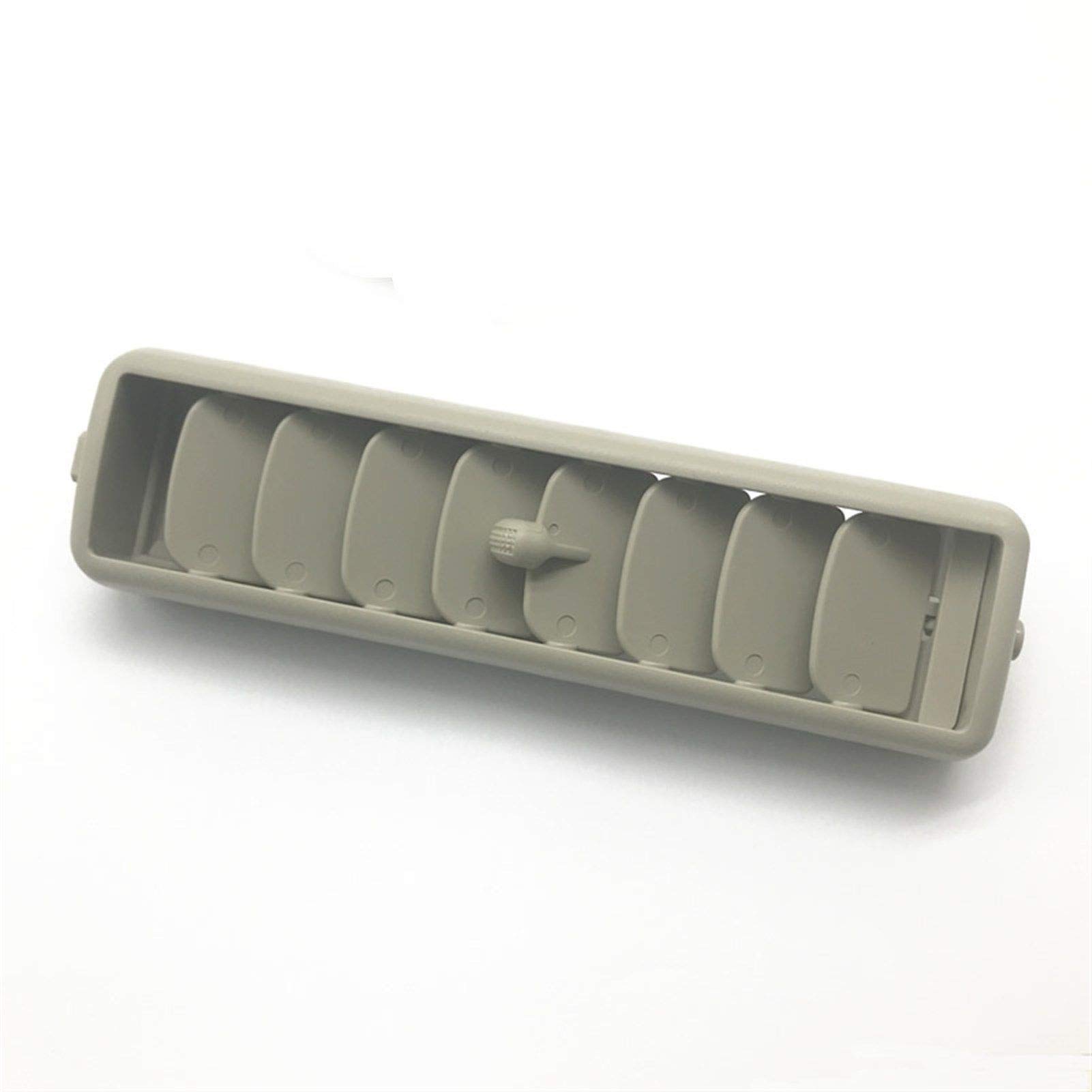 MKVAXR Auto-Innenzubehör, Dach-Oberseite, seitliche Klimaanlage, Entlüftungsauslass, A/C-Panel-Grill-Abdeckung, for Mitsubishi, for Pajero V93 V97 Klimaanlagenentlüftung(Gray Outlet) von MKVAXR