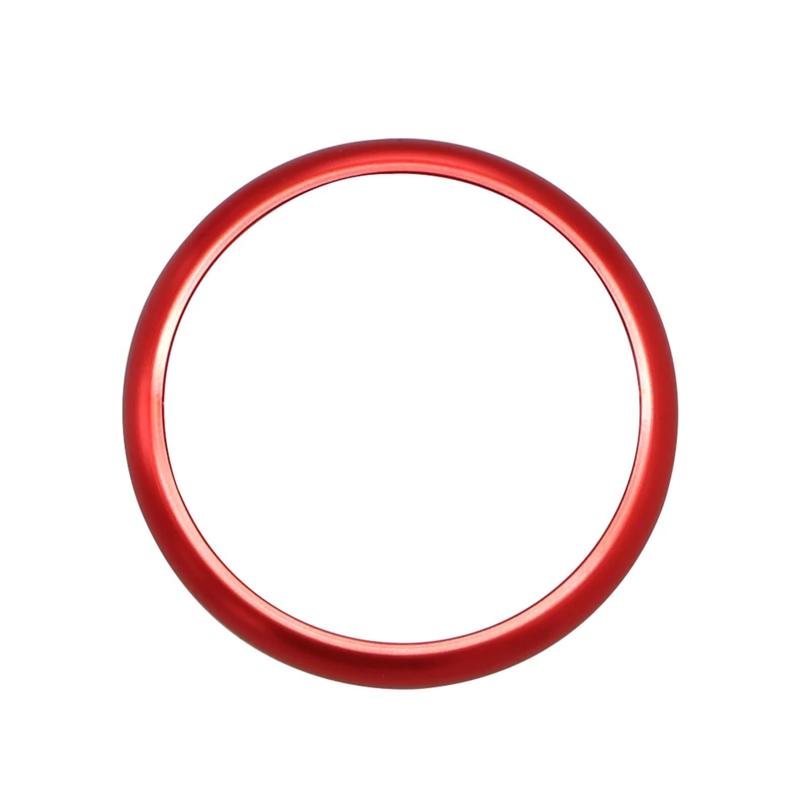 MKVAXR Auto Lenkrad Media Lautstärkeregler Kreis Ring Aufkleber Trim, for, for X3 G01 X4 G02 2018 2019 2020 2021 2022, Zubehör Verkleidung der Lenkradtasten(Red) von MKVAXR