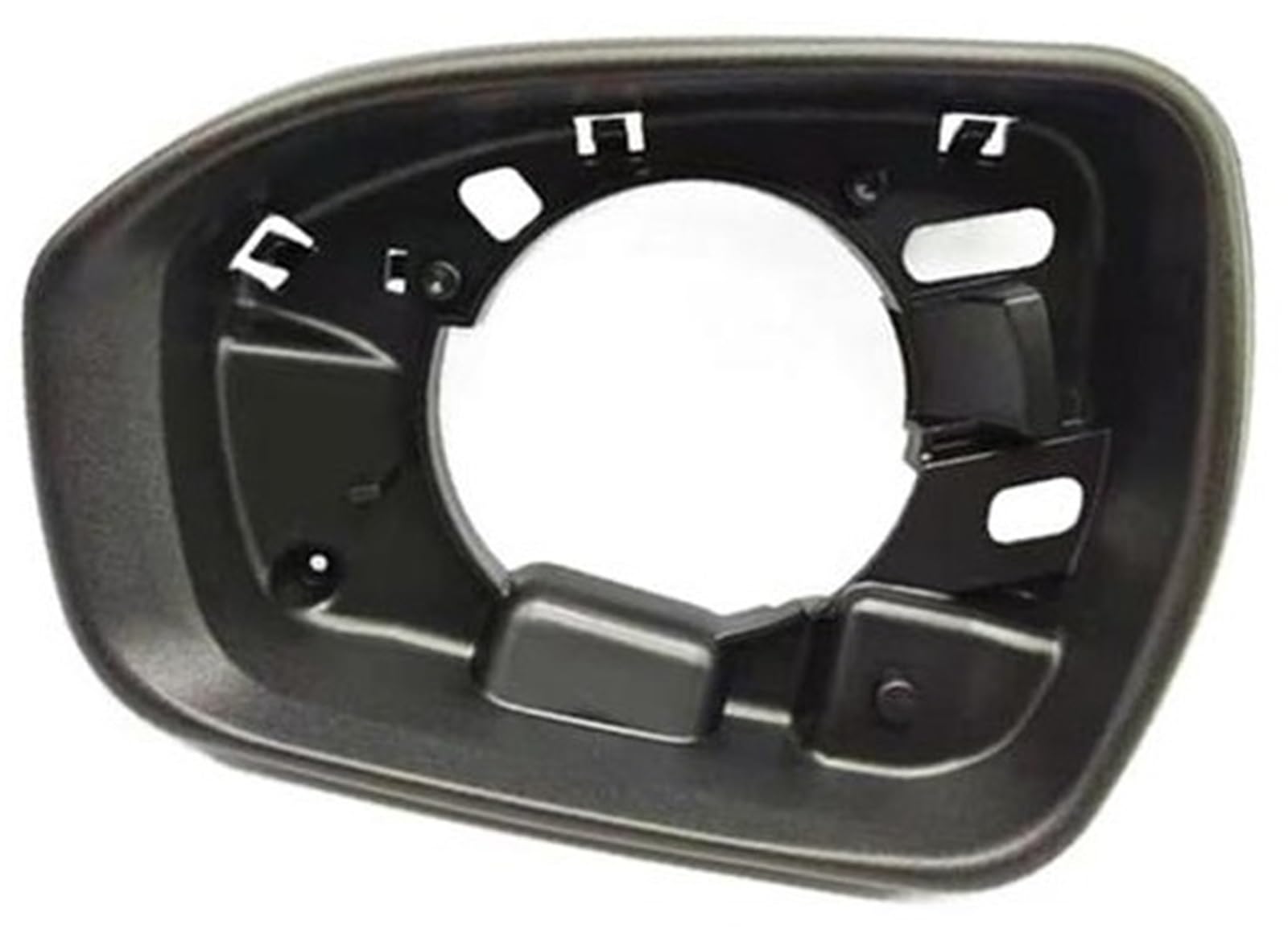 MKVAXR Auto-Rückspiegelgehäuse, Auto-Schwarz-Weiß-Seitenspiegel-Rahmenhalter, for Mondeo, 4 MK4 2013 2014 2016 2018 2019, Rückfahrgehäuse-Rahmen-Teile-Zubehör Außenspiegel-Stützrahmen von MKVAXR