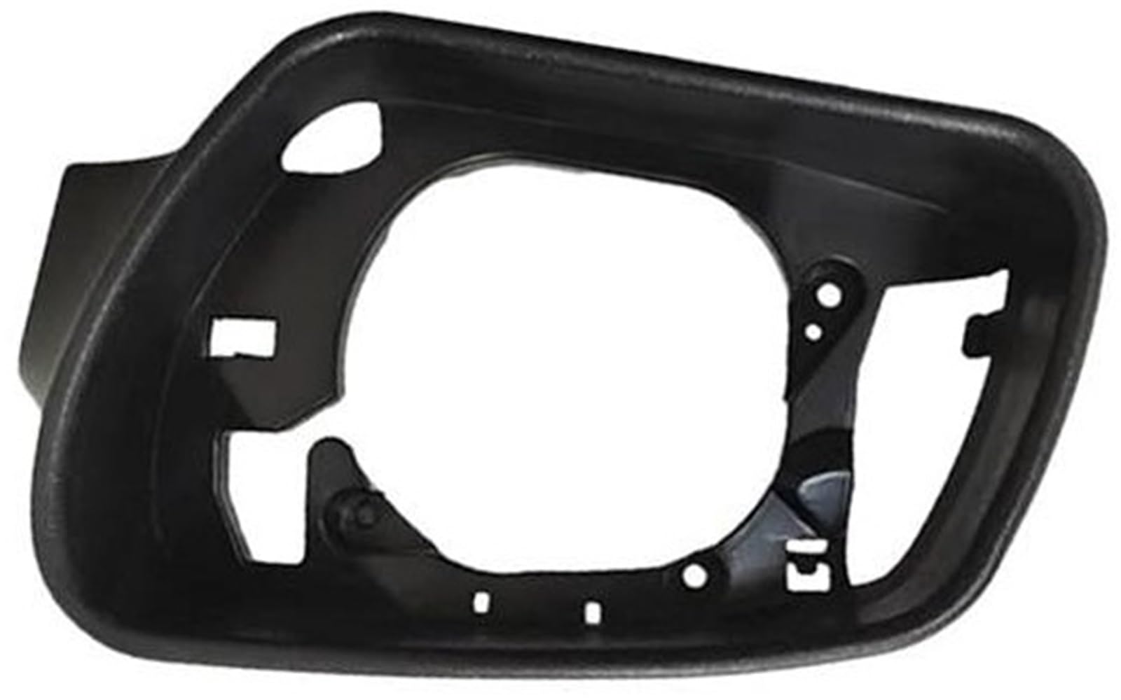 MKVAXR Auto-Rückspiegelkappe, for Focus, 2 MK2 C-MAX 2003–2010, Seitenspiegelgehäuse, Rahmenverkleidung, Rückspiegelhalterverkleidung Außenspiegel-Stützrahmen(Black Left Driver Side) von MKVAXR