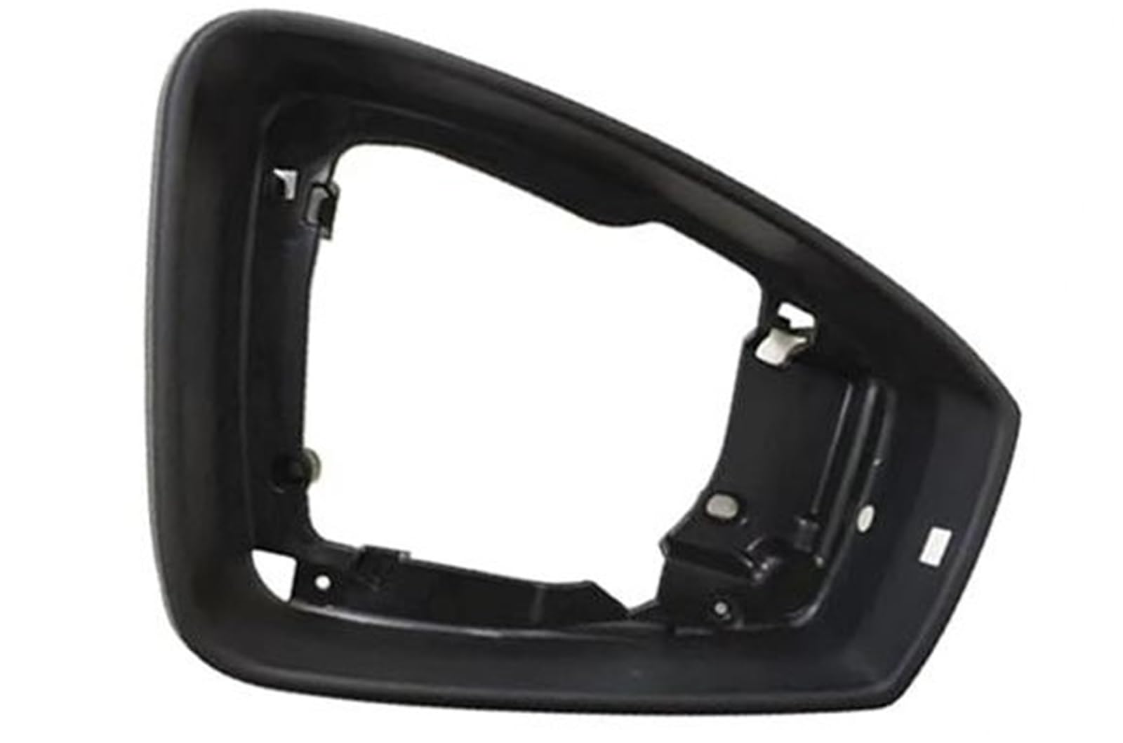 MKVAXR Auto-Rückspiegelkappe, for VW, Tayron, for Tiguan, MK2 Allspace 2017–2021, Auto-Seitenrückspiegelgehäuserahmen, Spiegelrahmenhalter Außenspiegel-Stützrahmen(Black Right) von MKVAXR