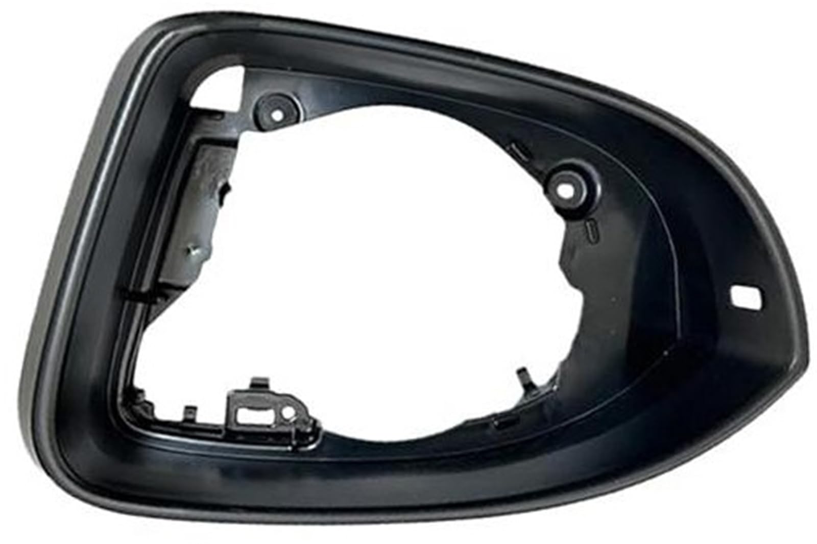 MKVAXR Auto-Rückspiegelkappe, for VW, for Golf, 8 MK8 2020–2022, linker/rechter Seitenspiegelgehäuserahmen, Rückansichtsrahmenhalter Außenspiegel-Stützrahmen(Black Left Driver Side) von MKVAXR