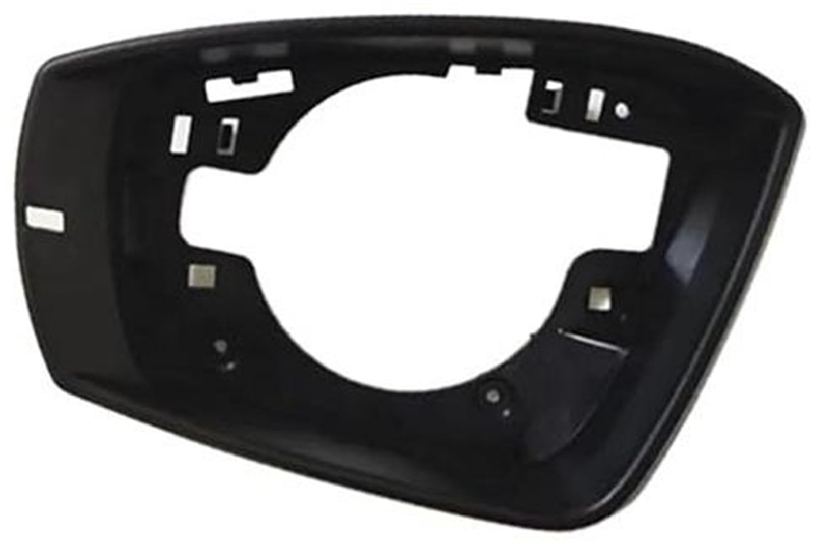 MKVAXR Auto-Rückspiegelkappe, for VW, for Polo, 2014–2018, Auto-Rückspiegel-Seitenspiegelgehäuse-Rahmenhalter Außenspiegel-Stützrahmen(Black Left) von MKVAXR