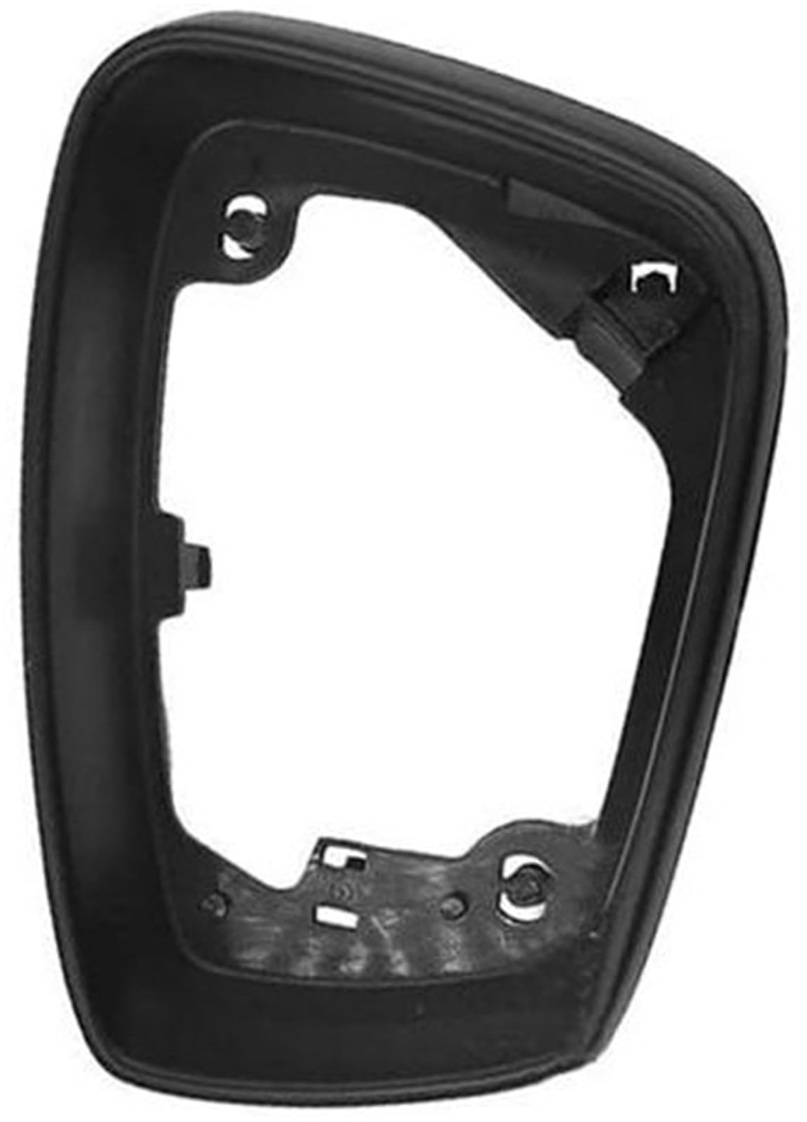 MKVAXR Auto-Rückspiegelkappe, for VW, for Polo, Schrägheck 2011–2013, Seitenspiegelgehäuse, Rahmenverkleidung, Rückspiegel-Rahmenhalter Außenspiegel-Stützrahmen(Black Left Driver Side) von MKVAXR