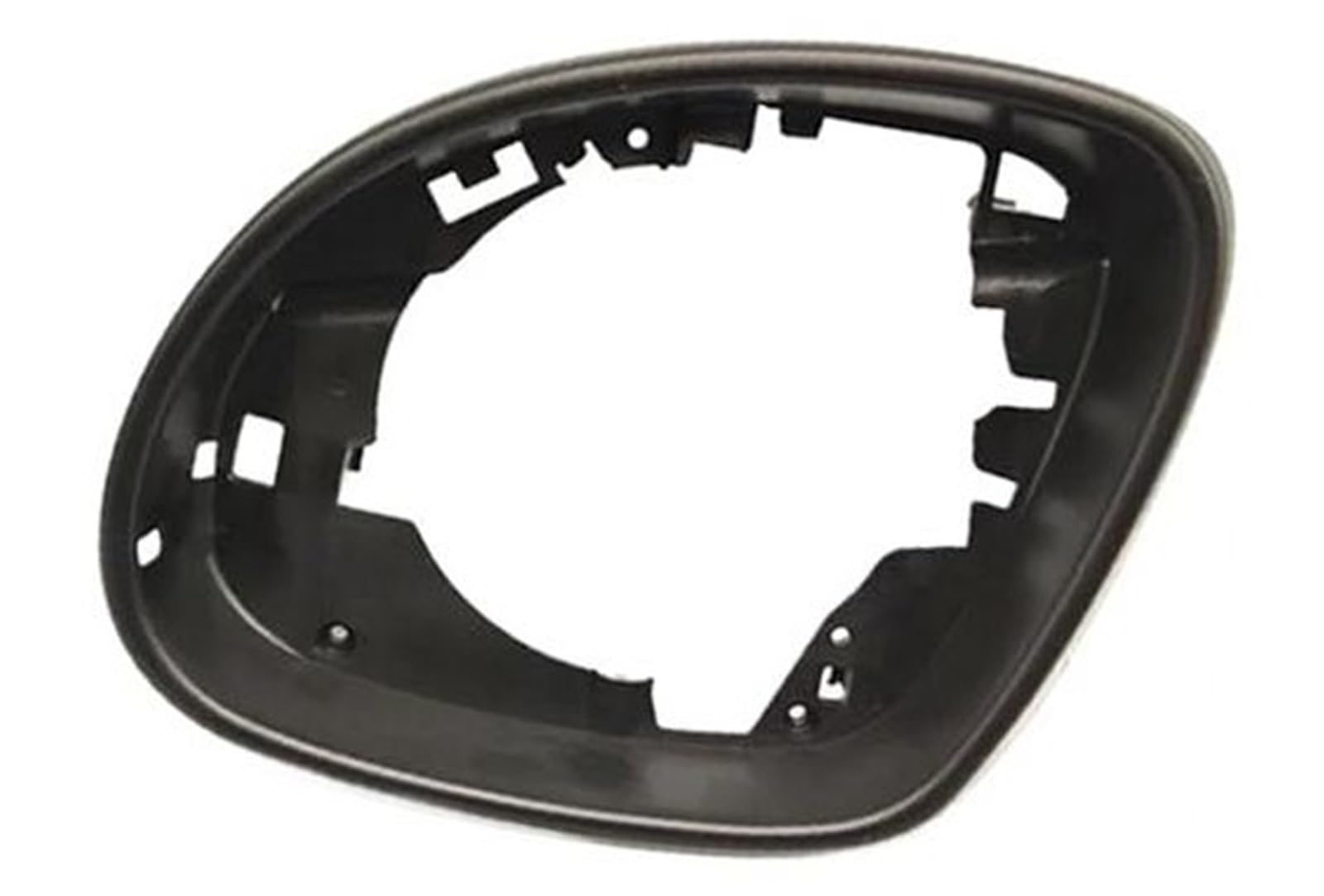 MKVAXR Auto-Rückspiegelkappe, for VW, for Tiguan, for Sharan, for Skoda, for Yeti 2009–2018. Auto-Links-Rechts-Seitenspiegel-Rahmenhalter Außenspiegel-Stützrahmen(Black-Left) von MKVAXR