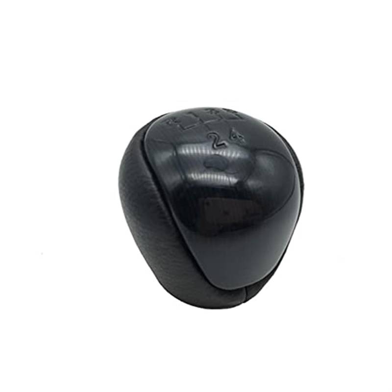 MKVAXR Auto-Schalthebelabdeckung, 5-Gang-Schaltgetriebe Schaltknauf Schalthebelkopf Handball for IX35 2012-2016 Schaltknauf Auto Auto-Schalthebelknopf(Black Black 5speed) von MKVAXR