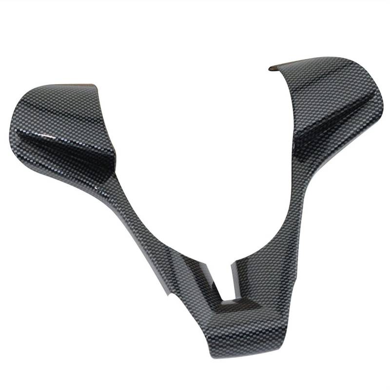 MKVAXR Auto Styling ABS Lenkrad Schutz Abdeckung Trim Aufkleber, for Chevrolet, for Cruze Limousine Schrägheck 2009-2015 Teile Lenkrad-Dekorationsaufkleber(Carbon Fiber) von MKVAXR