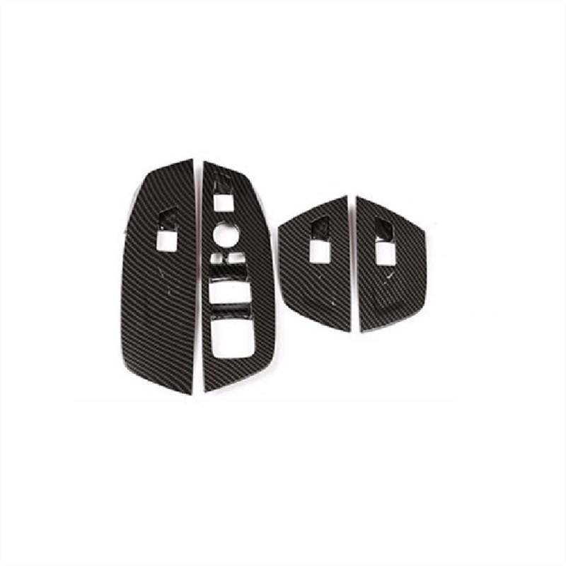 MKVAXR Auto Styling Konsole Lenkrad Rahmen Dekoration Abdeckung Trim, for, for X3 G01, for X4 G02 Auto Innen Zubehör Aufkleber Lenkrad-Dekorationsaufkleber(Door Panel) von MKVAXR