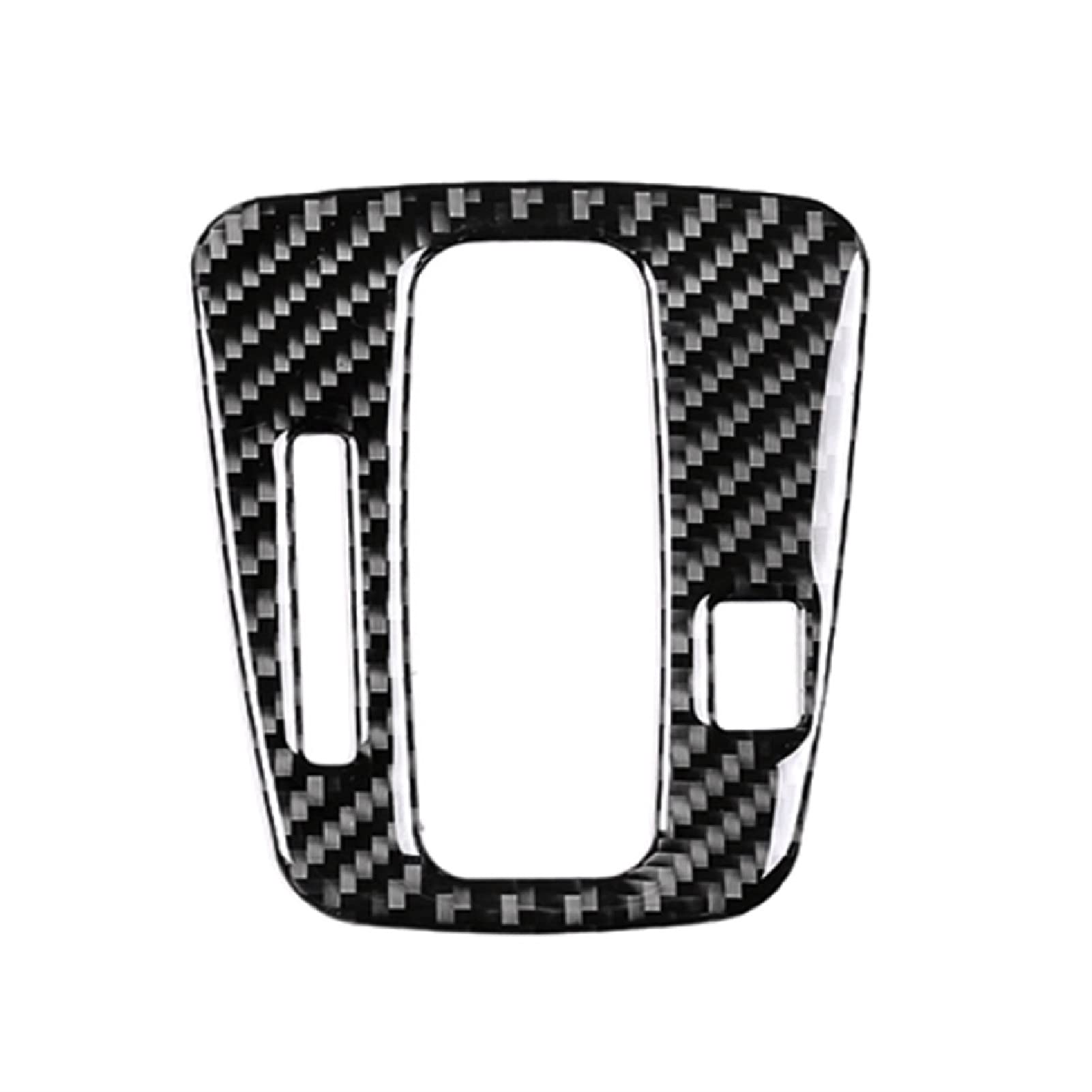 MKVAXR Autoinnenausstattung Center Control Gear Shift Panel Rahmen Carbon Fiber Cover Dekor CRV 2007 2008 2009 2010 2011 Fensterheber-Knopfrahmen(Inner Cover) von MKVAXR