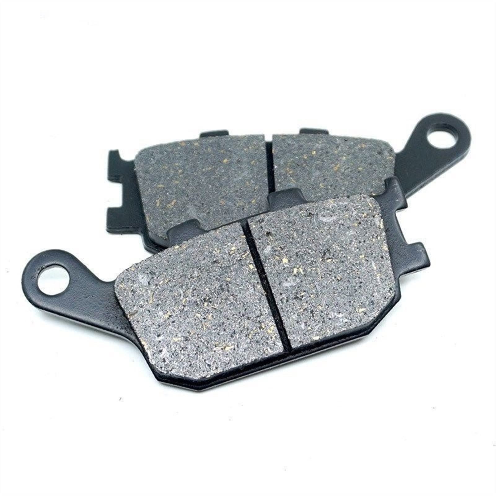 MKVAXR Bremsbeläge vorne und hinten, Teilesatz, for Hornet 600 CB600F CB 600 F ABS 2007 2008 2009 2010 2011 Motorrad-Bremsbeläge(Rear Brake Pads) von MKVAXR